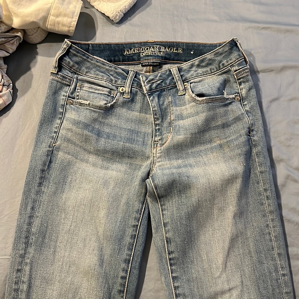 American eagle skinny super stretch jeans